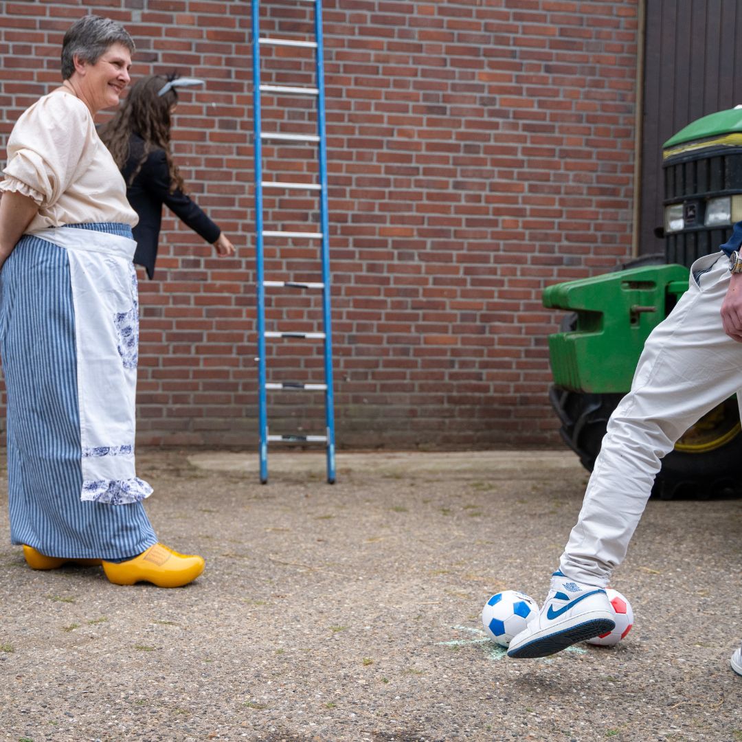 Boerderjispel bij Boerderij Höppener in Bocholtz