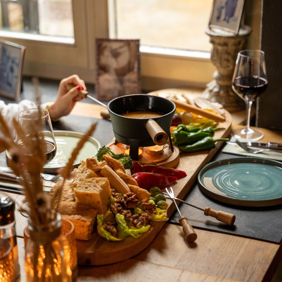 Kaasfondue bij De Smockelaer