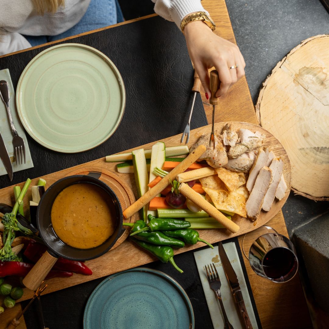 Kaasfondue bij De Smockelaer