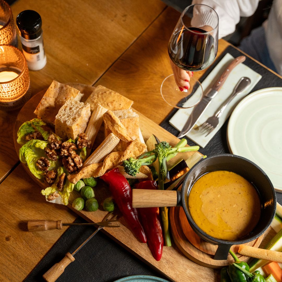 Kaasfondue bij De Smockelaer