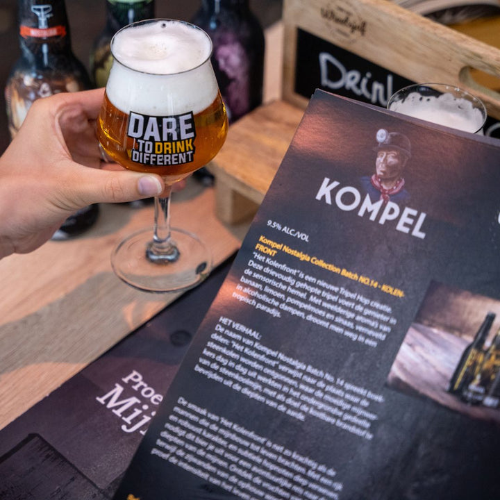 Bierproeverij Kompel Brouwerij & Dé Wieëtsjaf in Kerkrade