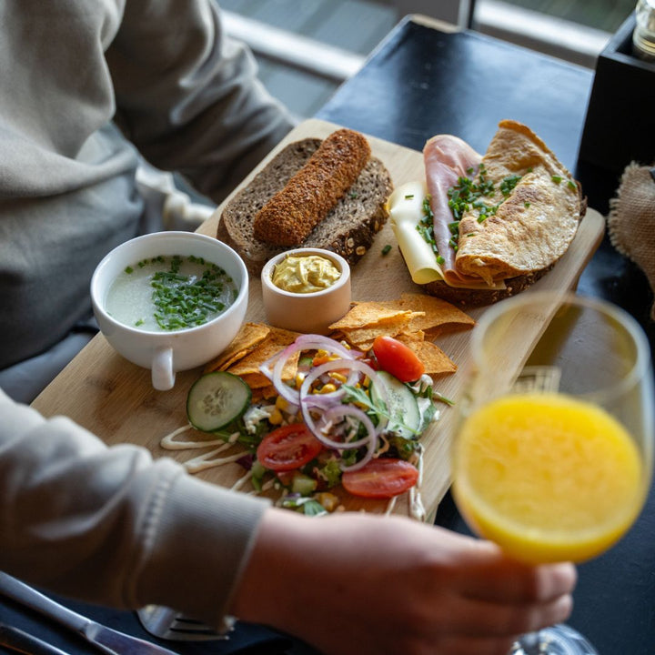 Lunch bij Brasserie HeerluX in Schinveld