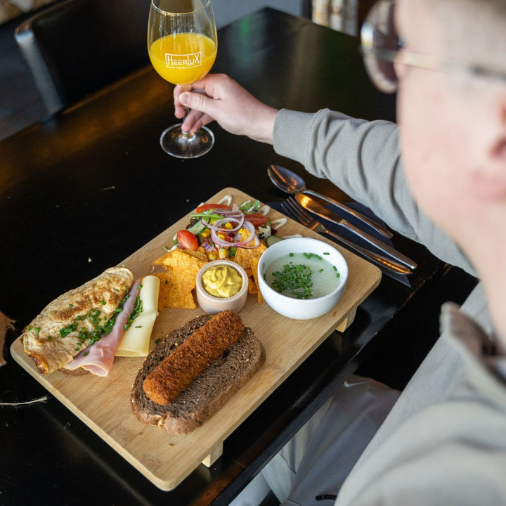 Lunch bij Brasserie HeerluX in Schinveld