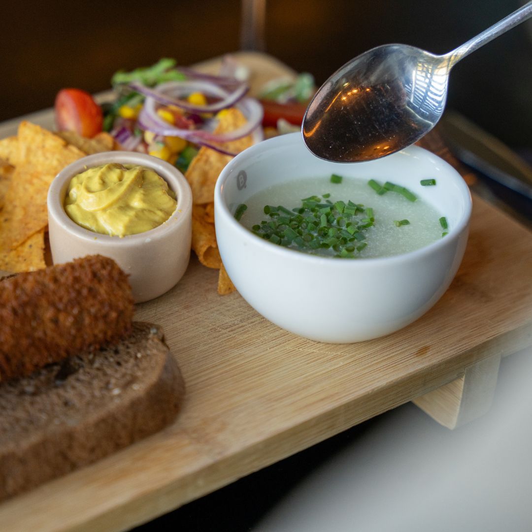 Lunch bij Brasserie HeerluX in Schinveld