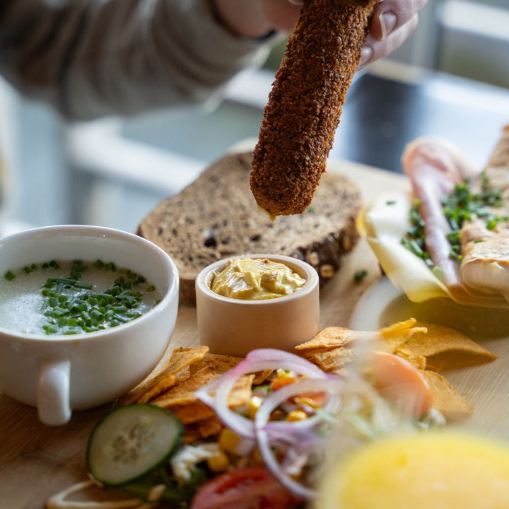 Lunch bij Brasserie HeerluX in Schinveld