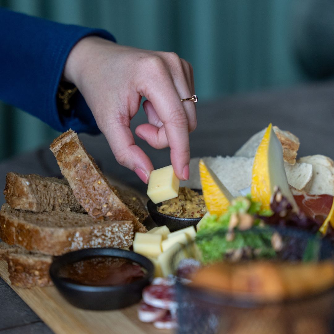 borrelplank bij Brasserie Zondheed in Ubachsberg