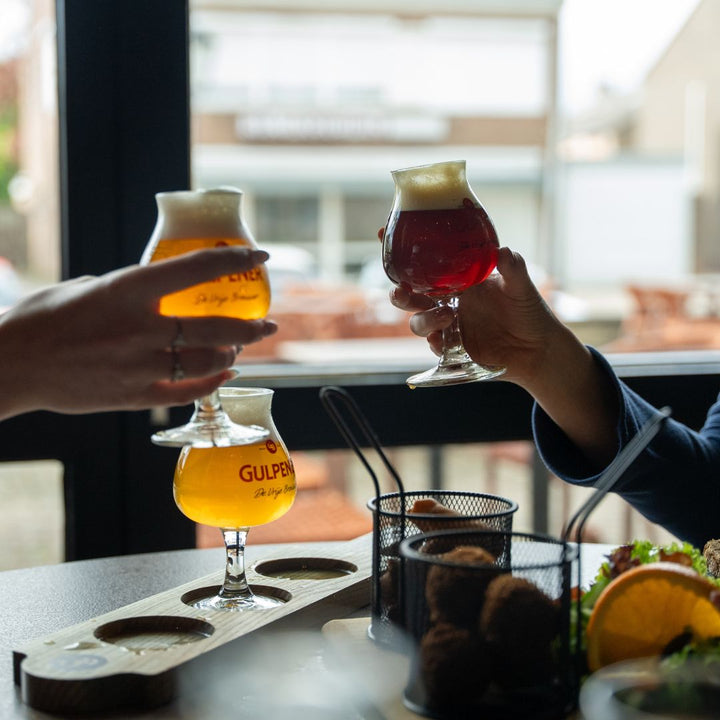 Bierproeverij en borrelplank Brasserie Zondheed in Ubachsberg 