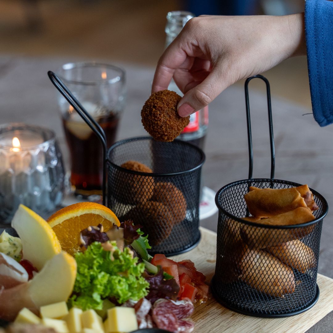 borrelplank bij Brasserie Zondheed in Ubachsberg