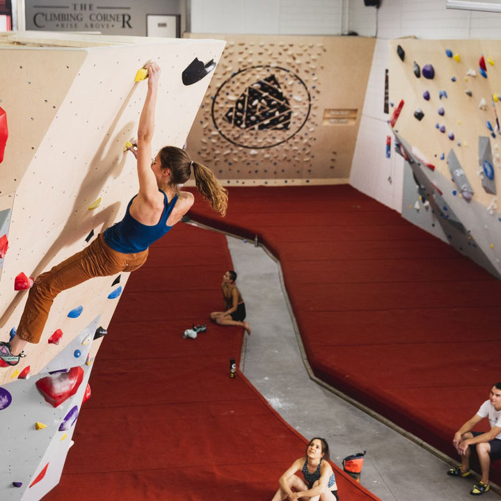 Boulder arrangement bij the climbing corner