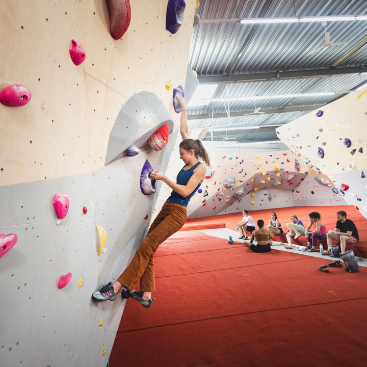 Boulder arrangement bij the climbing corner