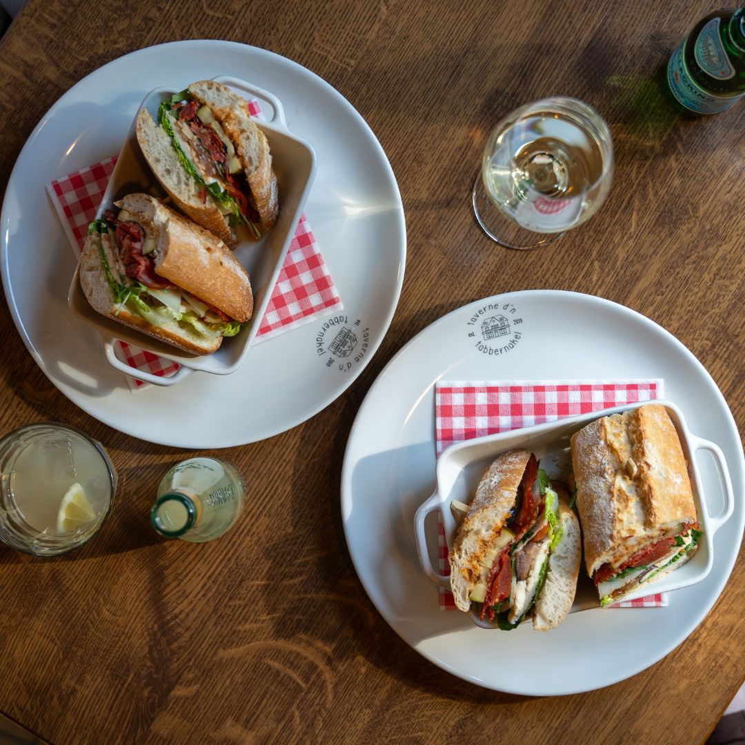 Italiaanse lunch bij d'n Tabbernakel in Itteren