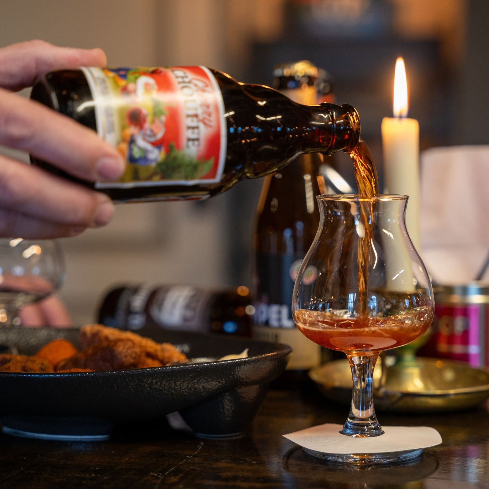 High beer bij De Vief Heringe in Sittard