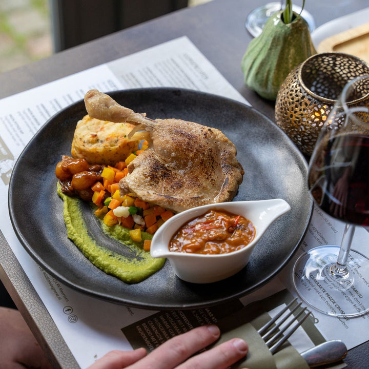 Diner bij Brasserie Bie de Groeve in Meerssen