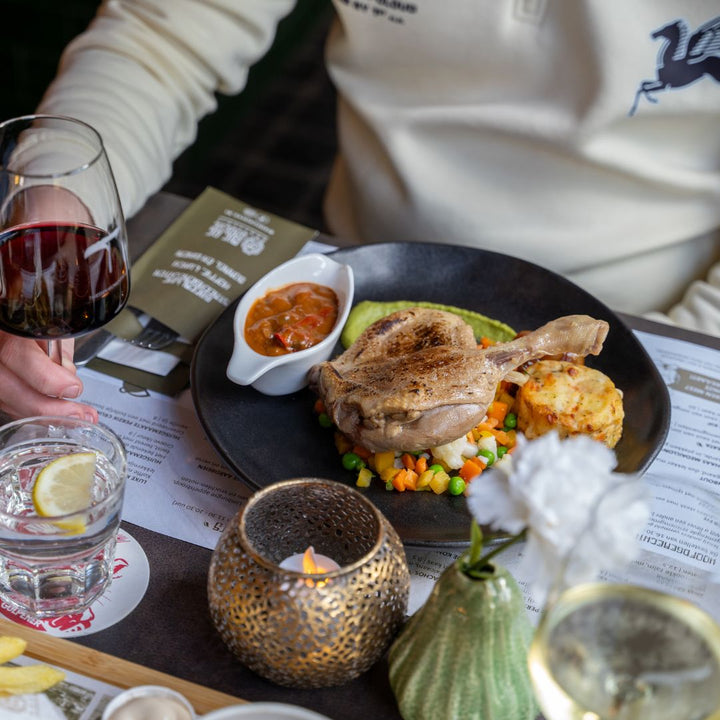 Diner bij Brasserie Bie de Groeve in Meerssen