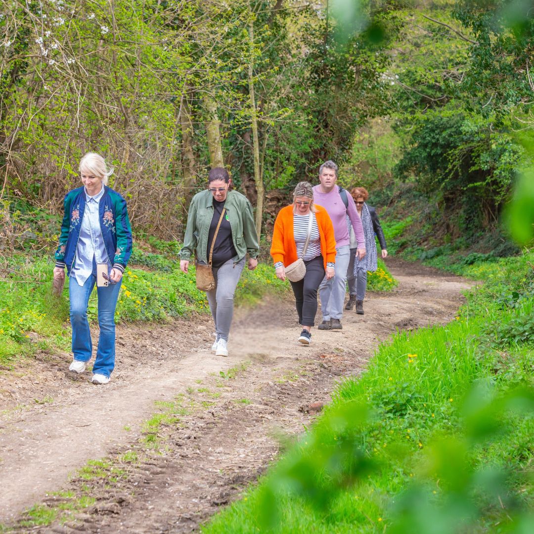 wandelen lente