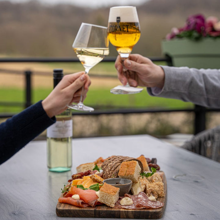 Boorelplank bij Brasserie Nieuw Ehrenstein