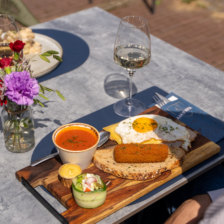 2-gangen lunch bij Aan de Bock in Geleen