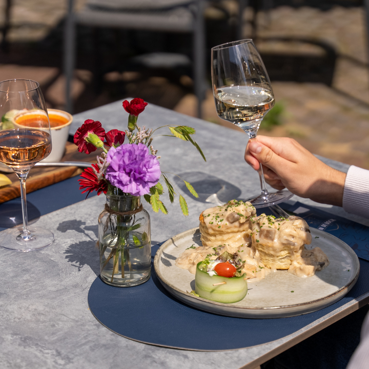 2-gangen lunch bij Aan de Bock in Geleen