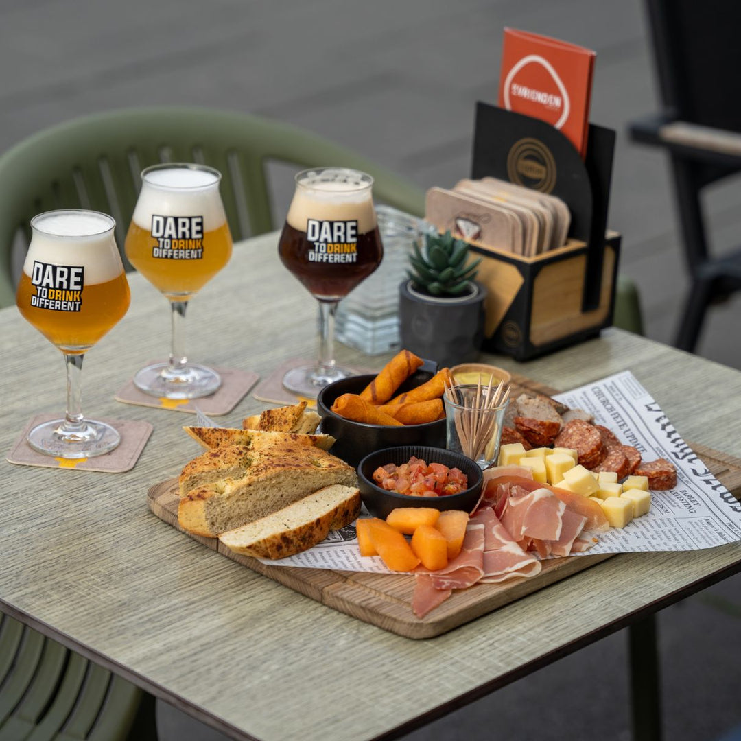 Bierproeverij en borrelplank bij De vrienden Heerlen