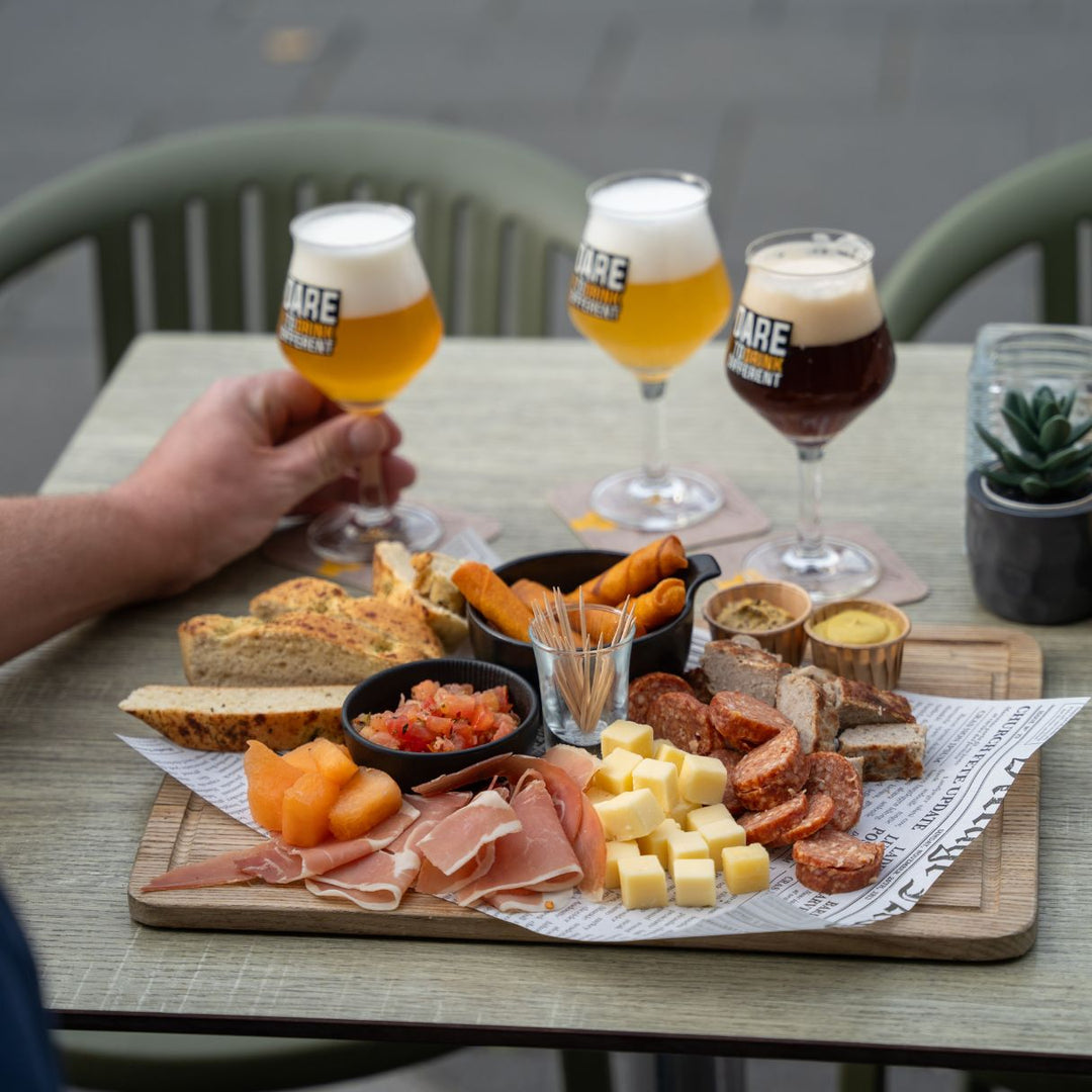 Bierproeverij en borrelplank bij De vrienden Heerlen