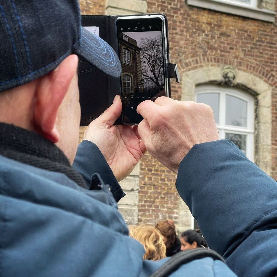 Workshop smartphonefotografie in limburg bij Kasteel Puth