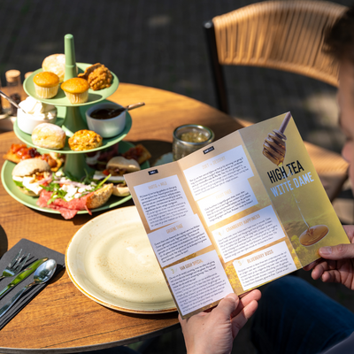 High Tea proeverij bij In De Witte Dame in Grubbenvorst