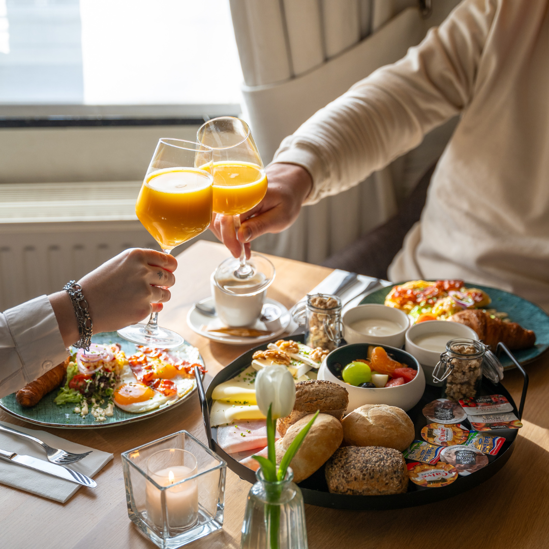 Heerlijk ontbijt bij Brasserie Hoenshuis in Voerendaal