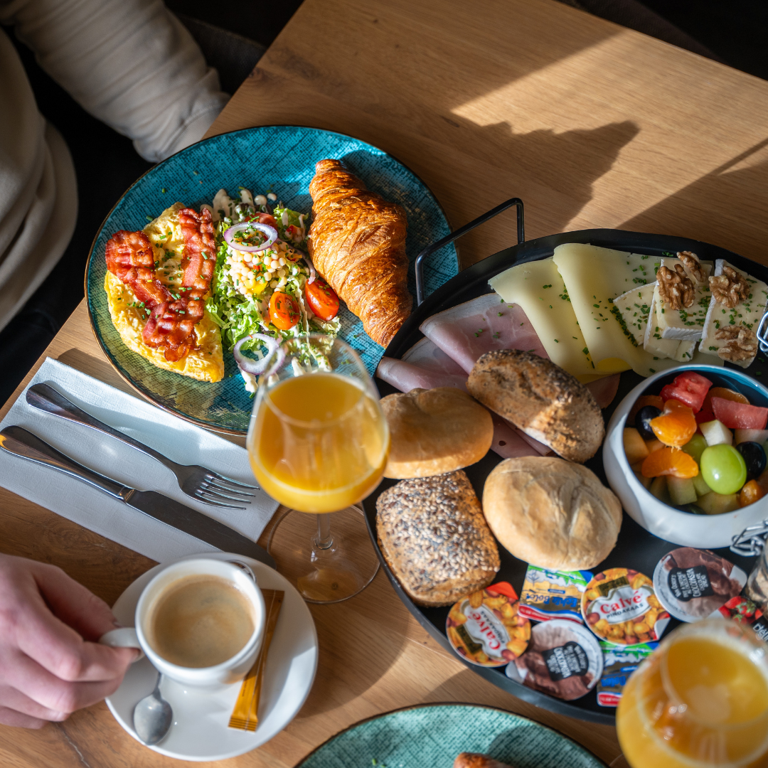 Heerlijk ontbijt bij Brasserie Hoenshuis in Voerendaal