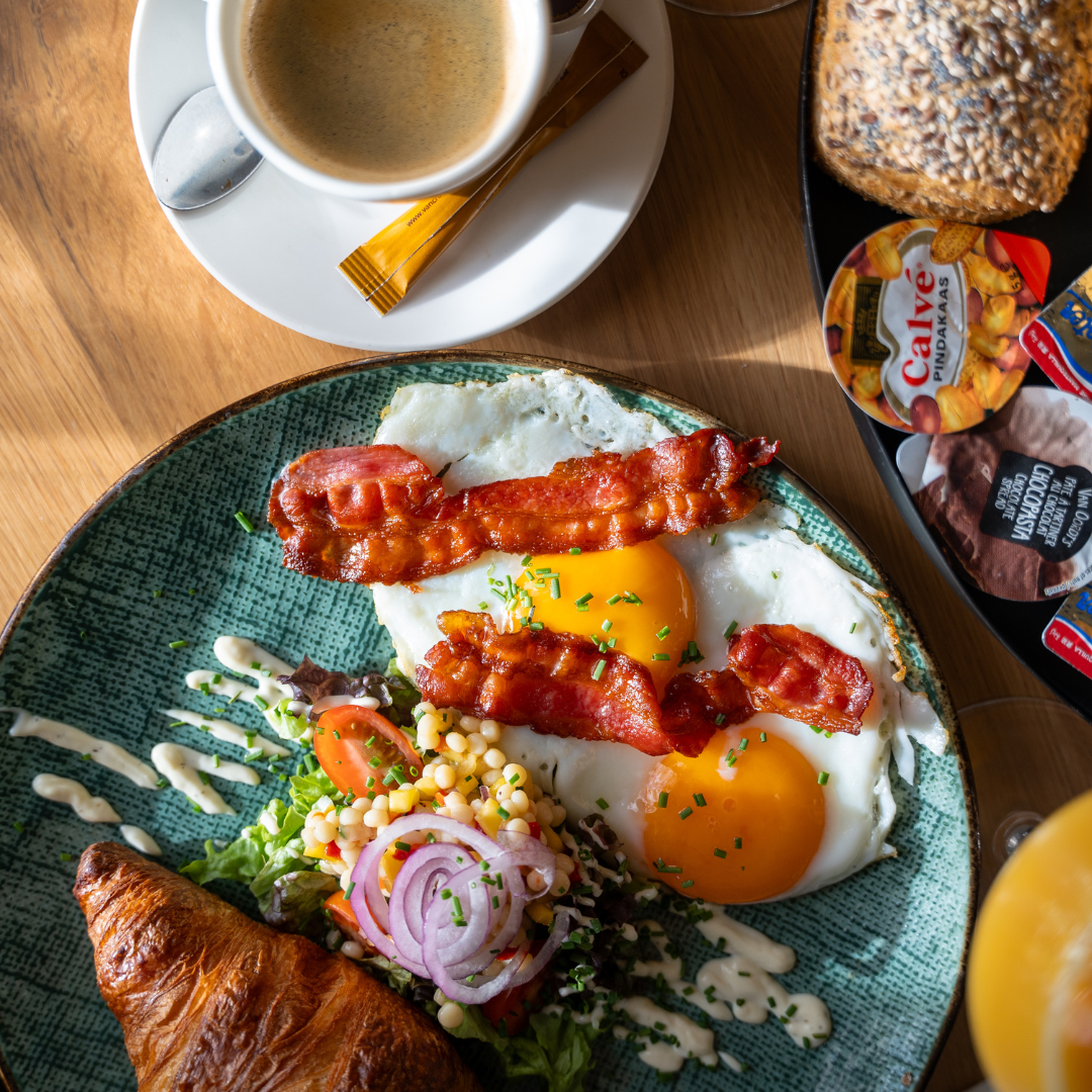 Heerlijk ontbijt bij Brasserie Hoenshuis in Voerendaal